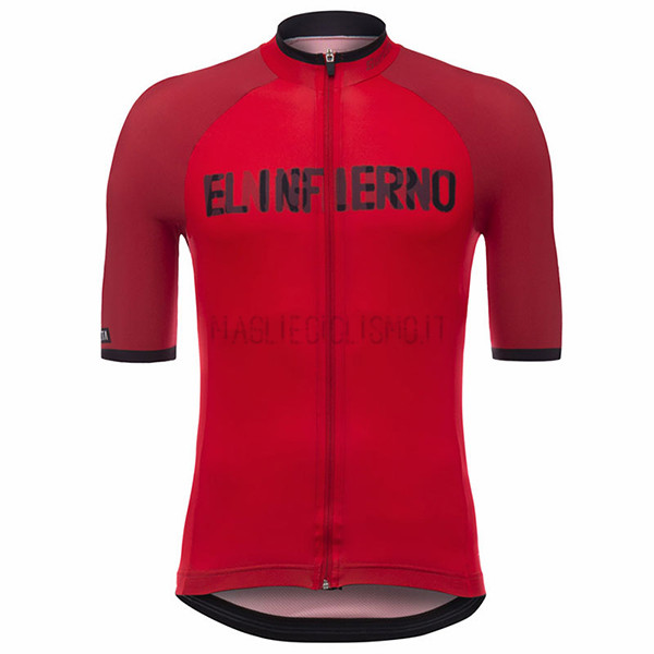 Maglia Angliru Vuelta Espana 2017 Rosso